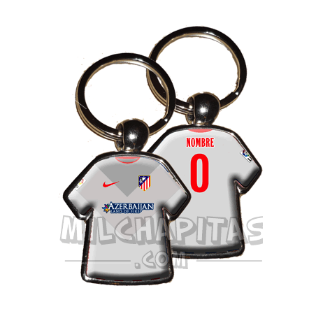 Llavero camiseta Atlético de Madrid (Segunda camiseta 14/15)