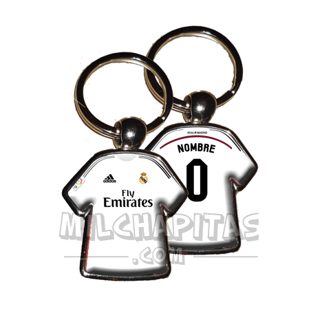 Llavero camiseta Real Madrid (Primera camiseta 14/15)