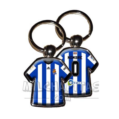 Llavero camiseta Real Sociedad (Primera camiseta 14/15)