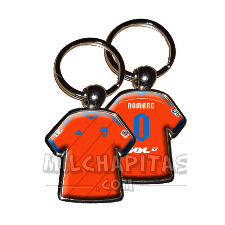 Llavero camiseta Valencia CF (Segunda camiseta 14/15)