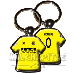 Llavero camiseta Villarreal...