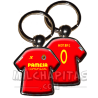 Llavero camiseta Villarreal CF (Tercera camiseta 14/15)