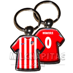 Llavero camiseta Atlético de Madrid (Primera camiseta 15/16)