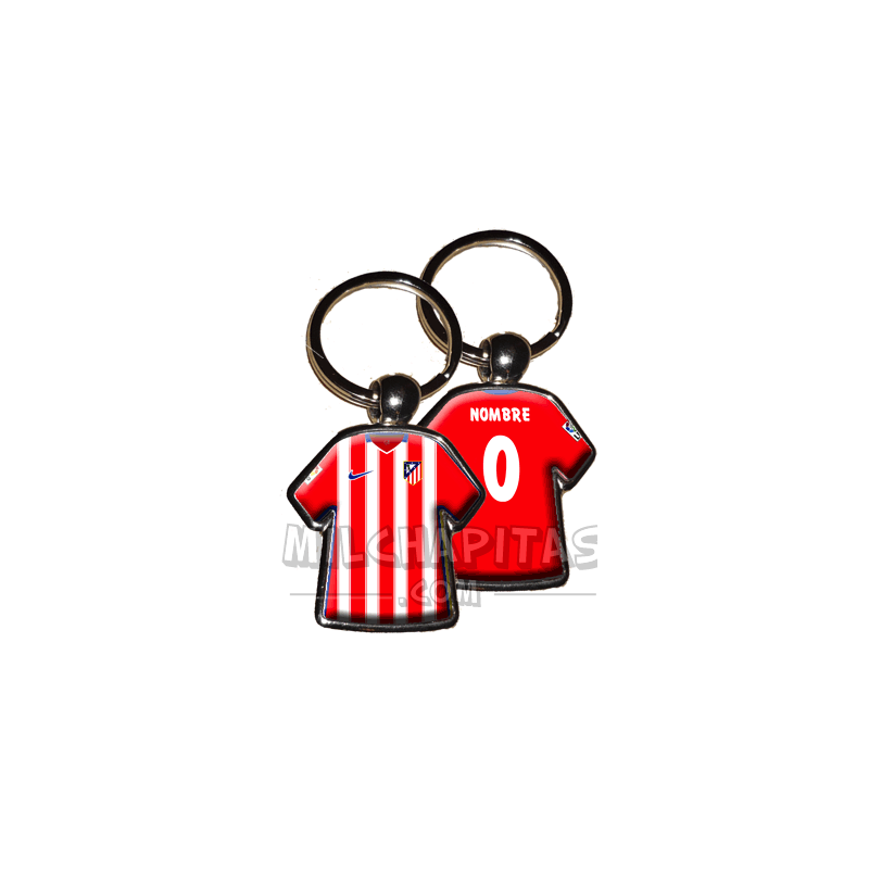 Llavero camiseta Atlético de Madrid (Primera camiseta 15/16)