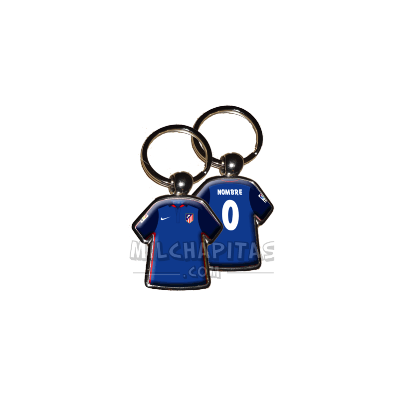 Llavero camiseta Atlético de Madrid (Segunda camiseta 15/16)