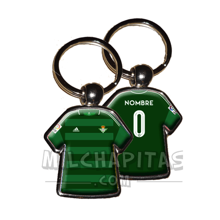 Llavero camiseta Betis (Segunda camiseta 15/16)