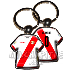 Llavero camiseta Rayo...