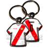 Llavero camiseta Rayo Vallecano (Primera camiseta 15/16)