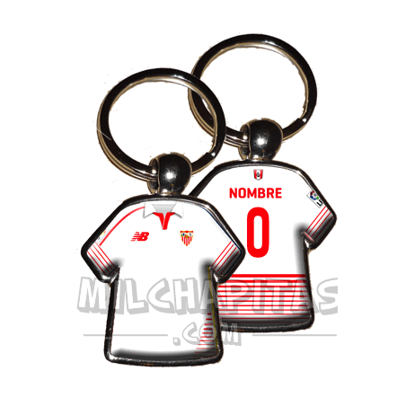 Llavero camiseta Sevilla FC (Primera camiseta 15/16)