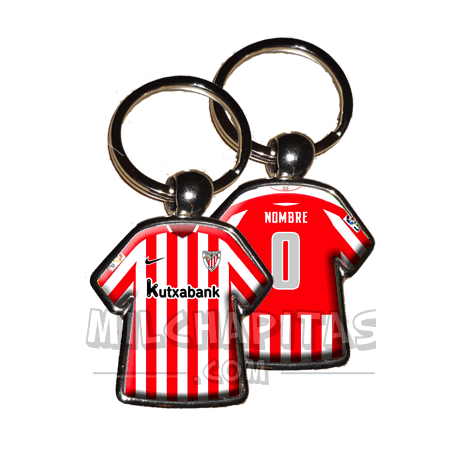 Llavero camiseta Athletic Club (Primera camiseta 16/17)