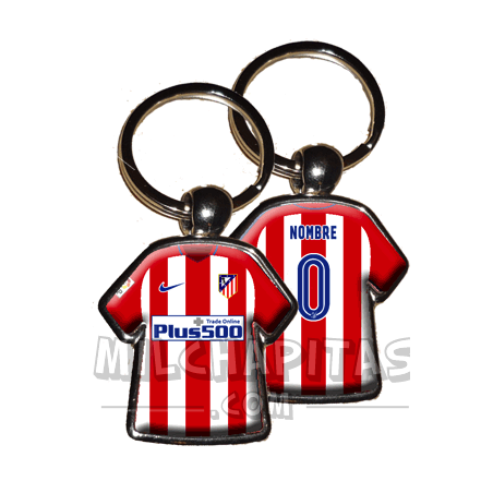 Llavero camiseta Atlético de Madrid (Primera camiseta 16/17)