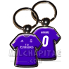 Llavero camiseta Real Madrid (Segunda camiseta 16/17)
