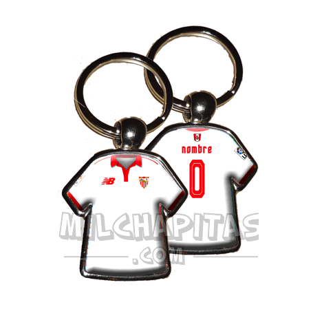 Llavero camiseta Sevilla FC (Primera camiseta 16/17)
