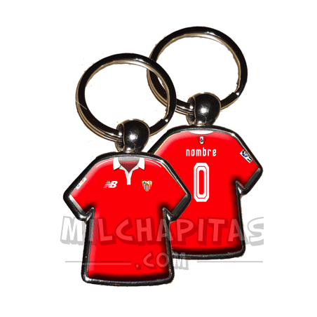 Llavero camiseta Sevilla FC (Segunda camiseta 16/17)