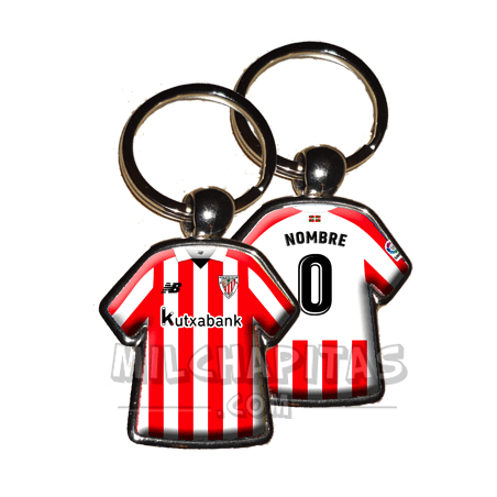 Llavero camiseta Athletic Club (Primera camiseta 17/18)