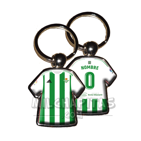 Llavero camiseta Betis (Primera camiseta 17/18)