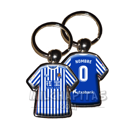 Llavero camiseta Real Sociedad (Primera camiseta 17/18)