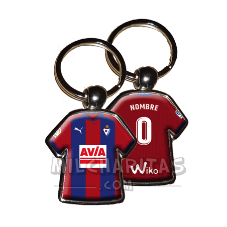 Llavero camiseta S.D. Eibar (Primera camiseta 17/18)