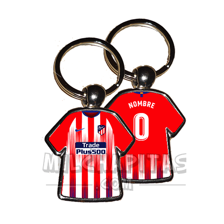 Llavero camiseta Atlético de Madrid (Primera camiseta 18/19)