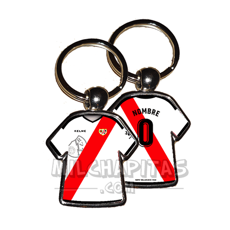 Llavero camiseta Rayo Vallecano (Primera camiseta 18/19)