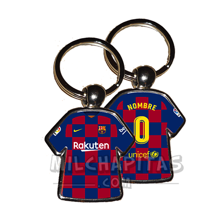 Llavero camiseta F.C.Barcelona (Primera camiseta 19/20)
