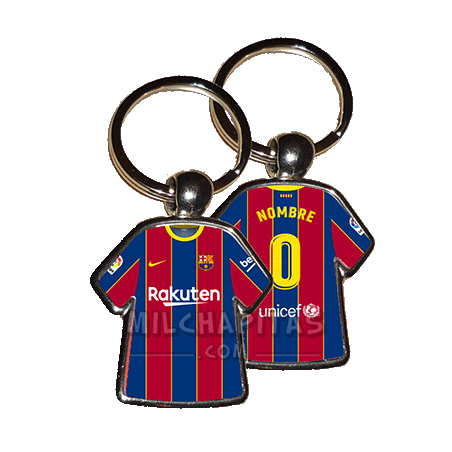 Llavero camiseta F.C.Barcelona (Primera camiseta 20/21)