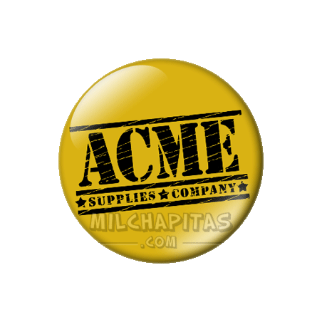 Chapa de Looney Tunes: ACME Supplies Company