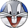 Chapa de Looney Tunes: Bugs Bunny de cerca