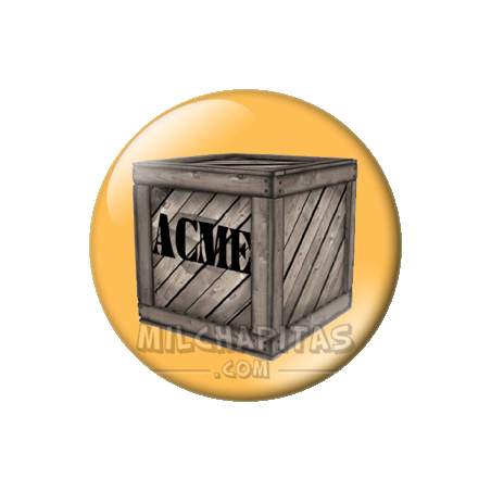 Chapa de Looney Tunes: Caja ACME