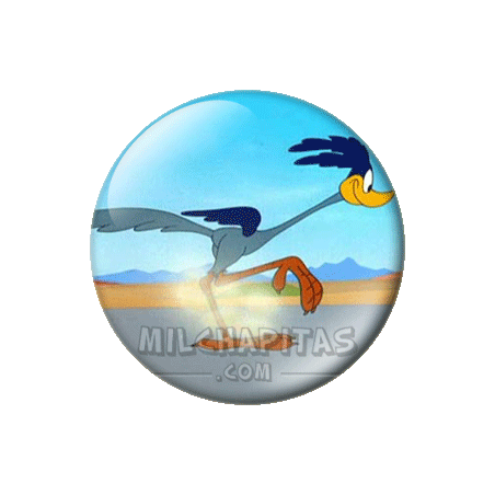Chapa de Looney Tunes: Correcaminos