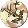 Chapa de Looney Tunes: Coyote en precipicio