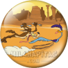 Chapa de Looney Tunes: Coyote hambriento