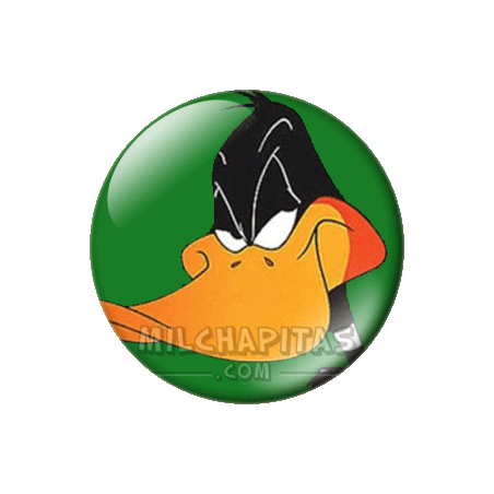 Chapa de Looney Tunes: Pato Lucas
