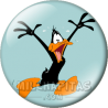 Chapa de Looney Tunes: Pato Lucas chillando