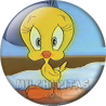 Chapa de Looney Tunes: Piolín sorprendido