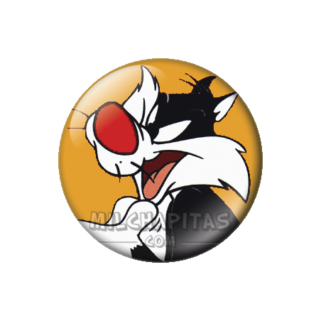 Chapa de Looney Tunes: Silvestre