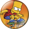 Chapa de Los Simpsons: Bart Simpson