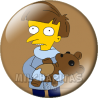 Chapa de Los Simpsons: Burns con Bobo