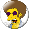 Chapa de Los Simpsons: Disco Stu
