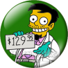 Chapa de Los Simpsons: Doctor Nick 1