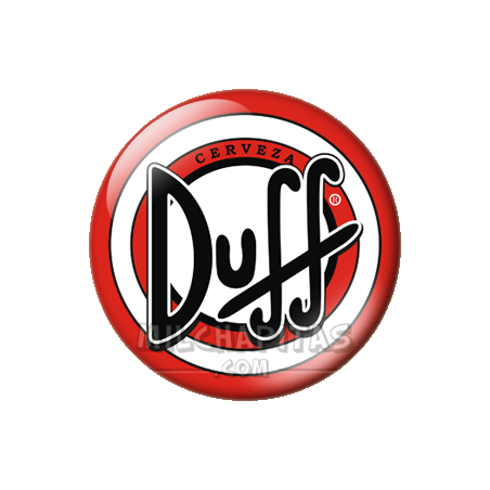 Chapa de Los Simpsons: Duff 2