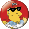 Chapa de Los Simpsons: Duffman
