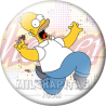 Chapa de Los Simpsons: Homer bailando
