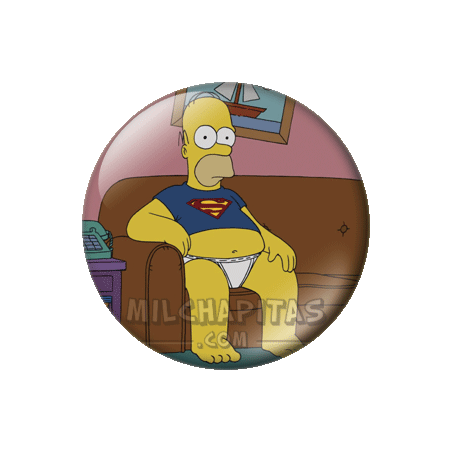 Chapa de Los Simpsons: Homer empanao