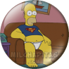 Chapa de Los Simpsons: Homer empanao