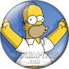Chapa de Los Simpsons: Homer Simpson