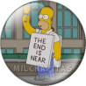 Chapa de Los Simpsons: Homer The end is near