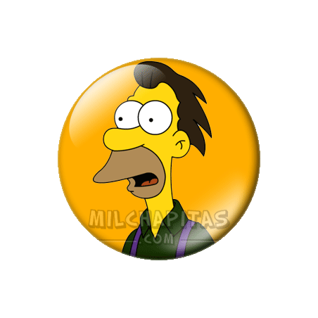 Chapa de Los Simpsons: Lenny