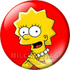 Chapa de Los Simpsons: Lisa Simpson
