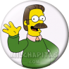 Chapa de Los Simpsons: Ned Flanders